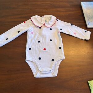 Jacadi bodysuit with collar